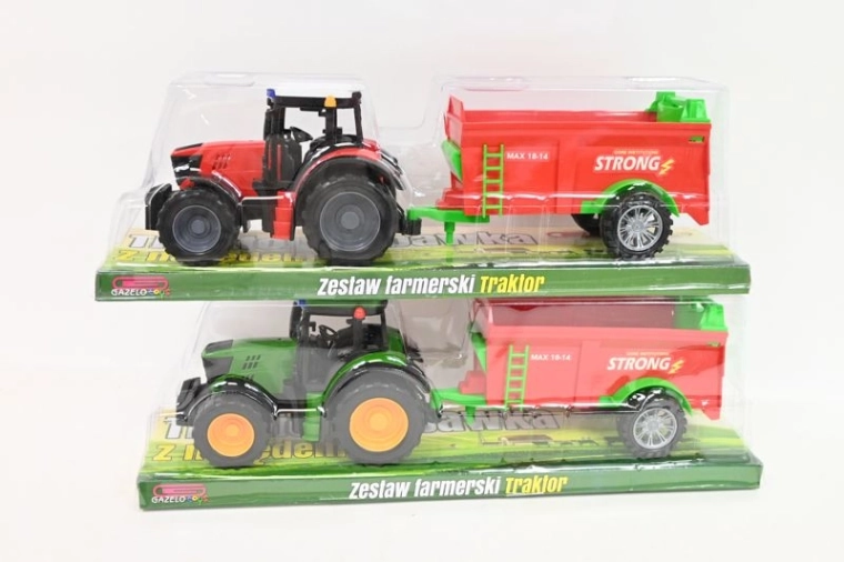 Tractor met landbouwmachine – set