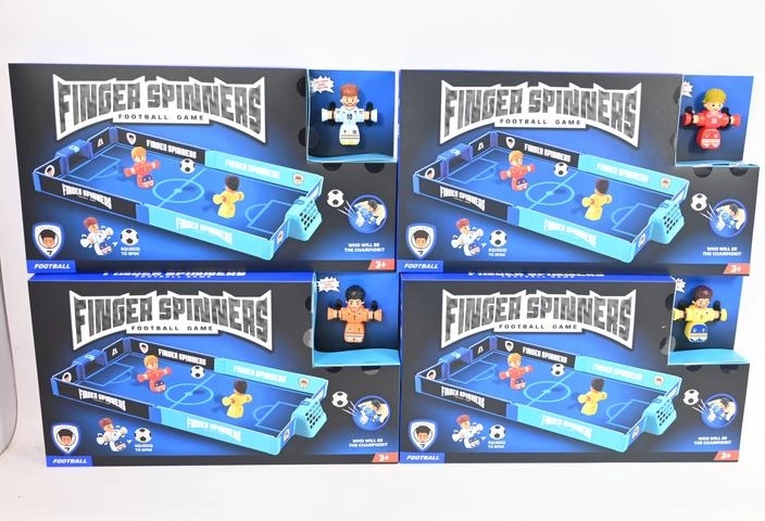 Finger spinners tafelvoetbal met klein speelveld