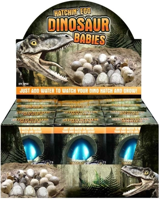 Groeiei dino-ei – waterverrassing