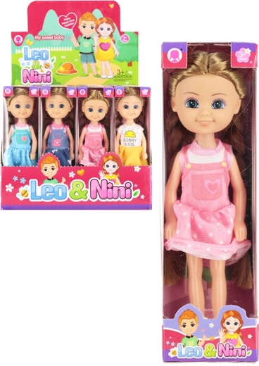 Jurkenpop 15 cm – compacte reisgenoot