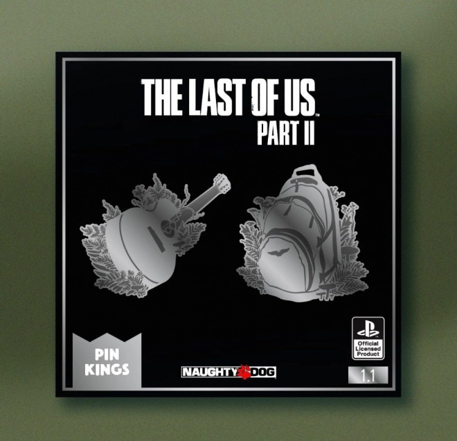 Badges The Last of Us – set van 2 metalen pins