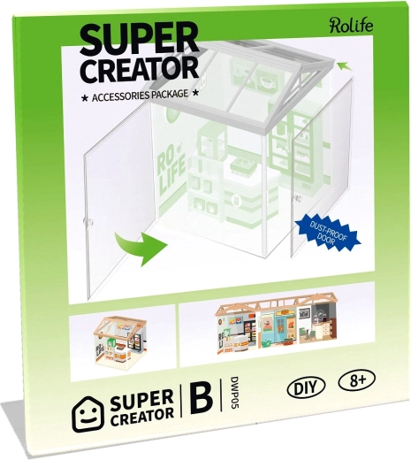 stofwerende deur voor miniaturen Super Creator – type B