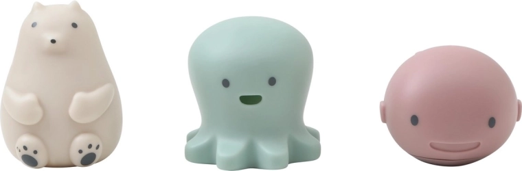 Shnuggle Bath Buddies waterspeeltjes – octopus, walvis en ijsbeer