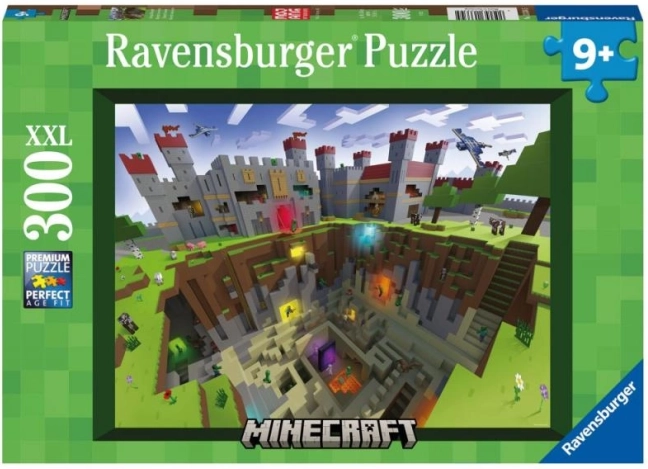 Ravensburger puzzel Minecraft Cutaway 300 stukjes