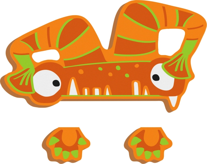 Kleine monsters ABC Decoratie