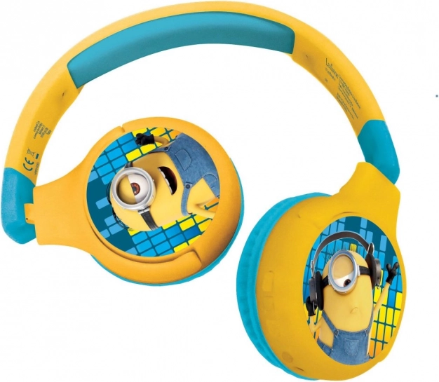 Kinderkoptelefoon Minions 2in1