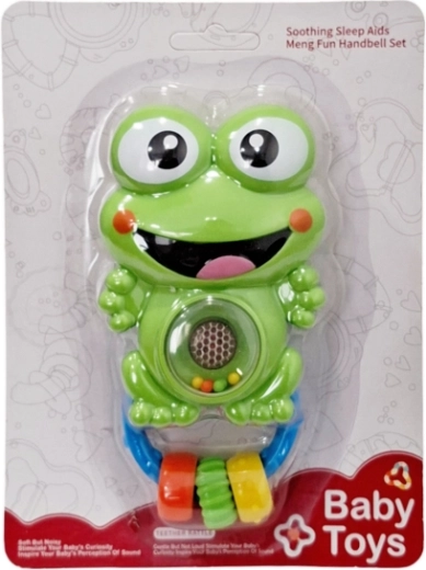 Babyrammelaar kikker met licht