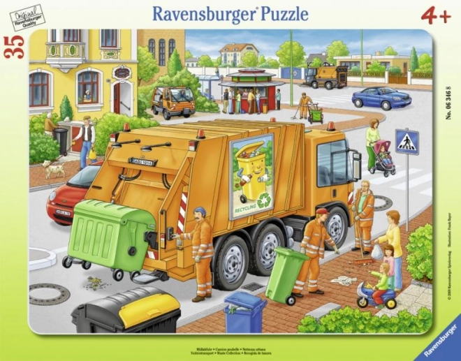 Ravensburger Puzzel Vuilnismannen 35 stukken