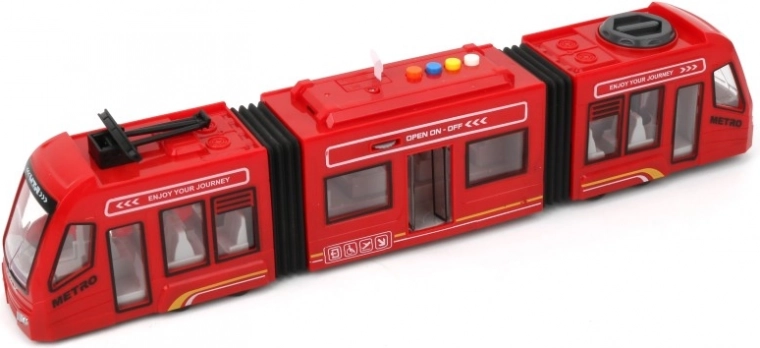 Tram rood 1:16 – model voor kinderen