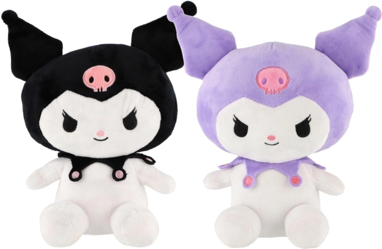 Pluchen figuur Kuromi 21 × 27 cm - 1 stuk