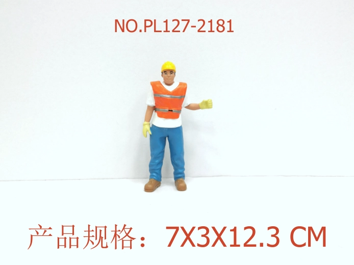 Figurine reiziger 12,3 cm - 1 stuk