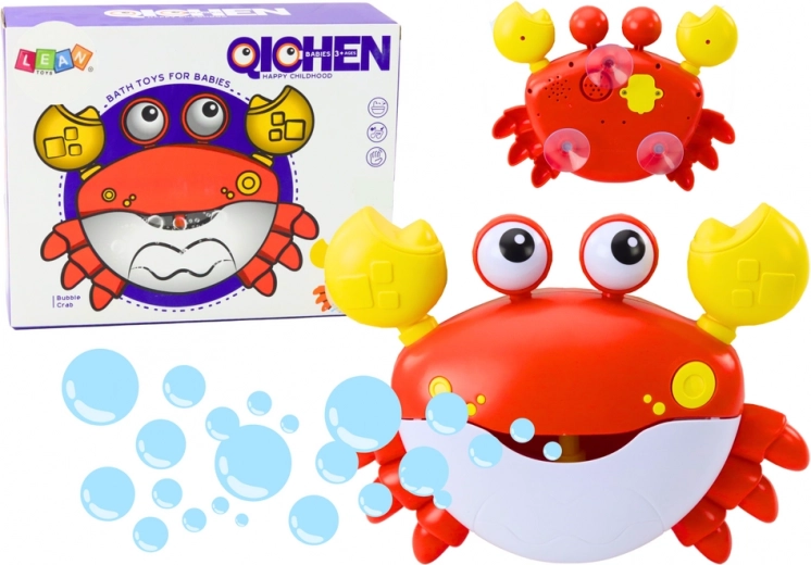 Bellenblaasmachine rode krab