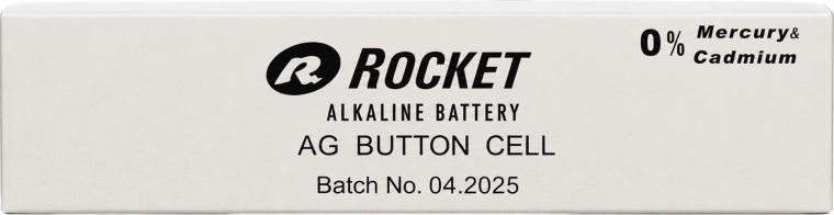 Alkaline knoopcelbatterijen Rocket AG13 (LR44) 1,5 V – verpakking 200 stuks