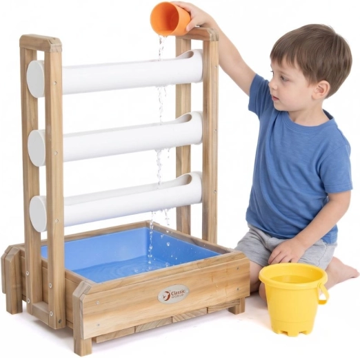 Classic World watercascade voor de speelplaats