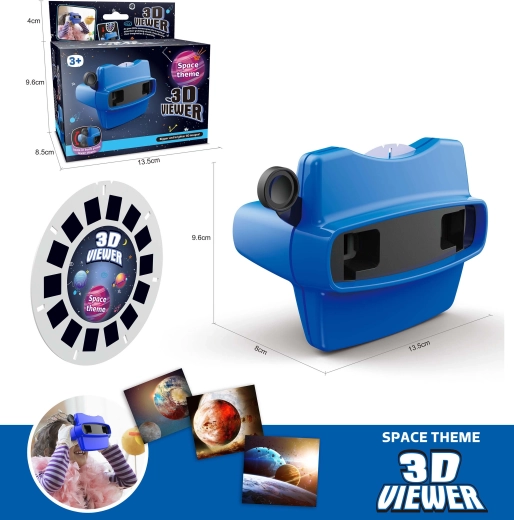 3D-bril Ruimte voor kinderen 13,5 × 8 × 9,6 cm