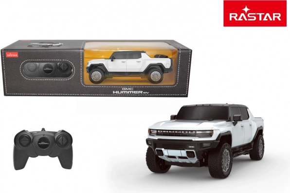 Rc auto gmc hummer ev 1:26 wit – rastar 2,4 ghz