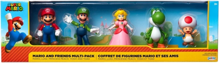 Speelfiguren Mario en zijn vrienden multipack