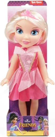 Toi Toys Princess Friends pop in het roze 30 cm
