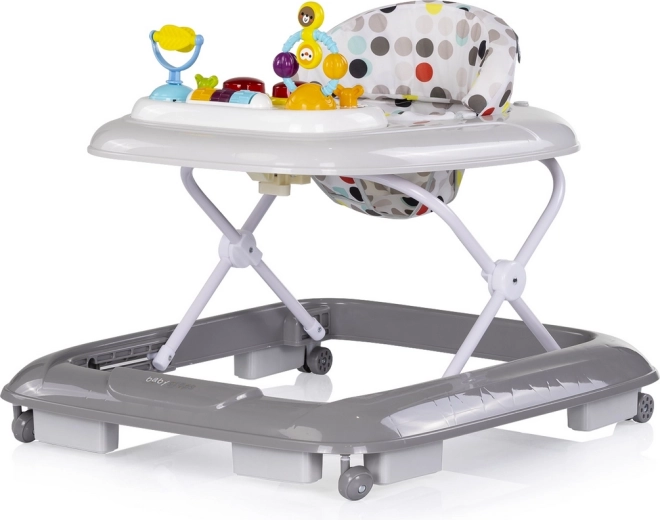 Interactieve loopstoel voor baby’s Baby Steps Grey CHIPOLINO