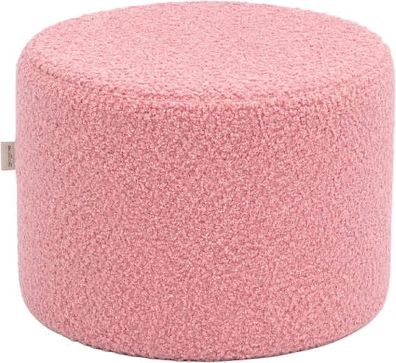 Kinderpoef New Baby Teddy roze