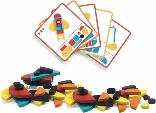 Magnetische puzzel Vervoersmiddelen voor kinderen