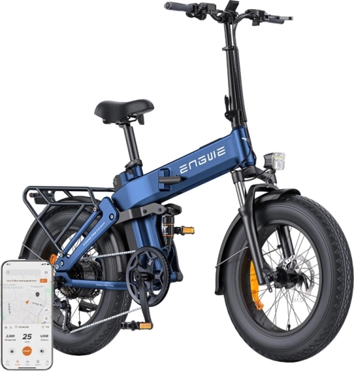 ENGWE Engine Pro 3.0 Boost opvouwbare elektrische fiets 250 W 20" blauw