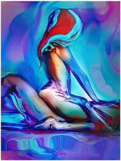 Diamond painting Geliefden 30 × 40 cm