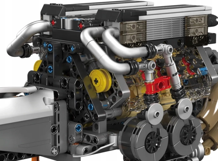 Bouwset motor w16 met aandrijving – 955 onderdelen