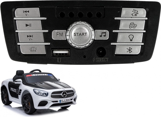 Muziekpaneel voor accu-auto Mercedes-AMG SL500 politie