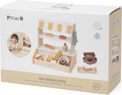 Houten bakkerij met broodwaren Viga PolarB