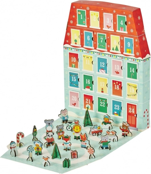 Petit Collage kerst-adventskalender