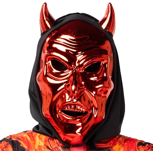 Kinder masker duivel