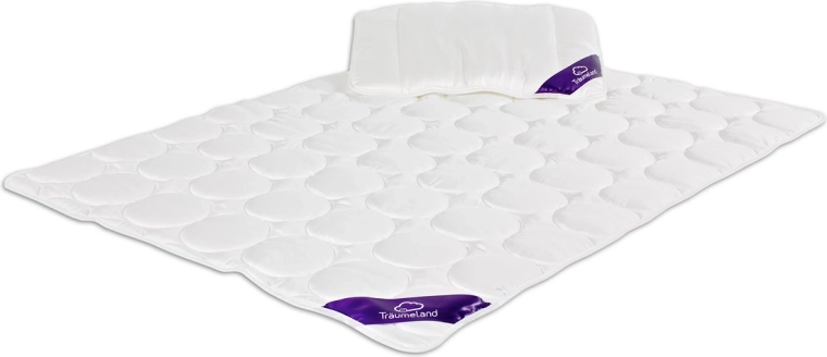 Träumeland dekbed en kussen voor wieg Tencel 80 × 80 cm + 35 × 40 cm