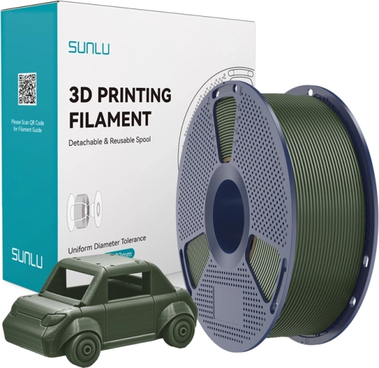 Sunlu PETG-filament olijfgroen