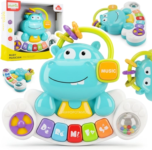 Kinderpiano Nijlpaardje