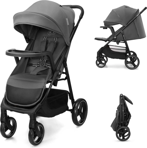 Kinderkraft sportwagen Trig 3 Tray granite grey
