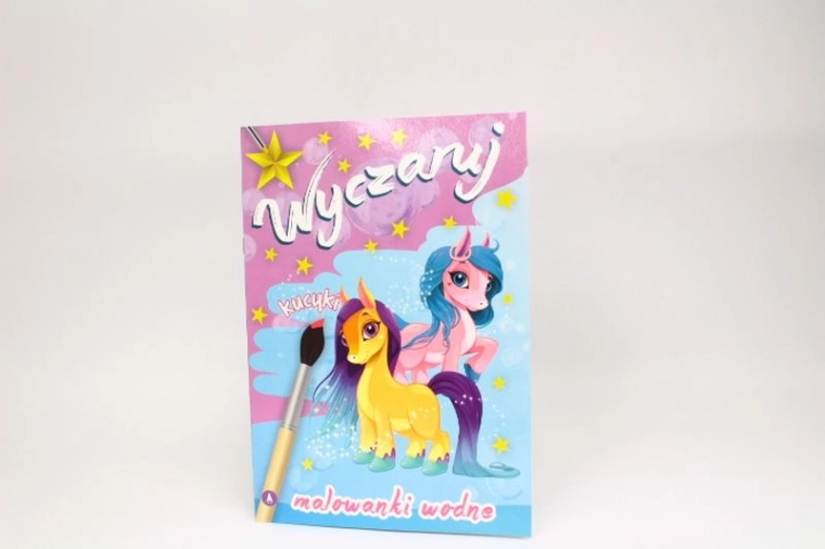 Tover pony’s – waterkleurplaten