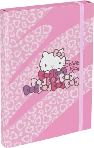 Mappen voor schoolschriften A4 Hello Kitty Sweet Leopard