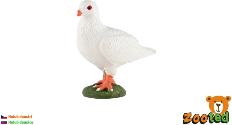 Figurine van een tamme duif