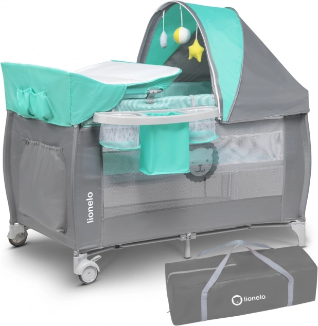 Reisbedje Sven Plus van Lionelo – Turquoise