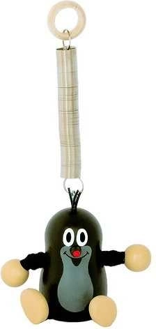 Hangende Molletje op veer groot