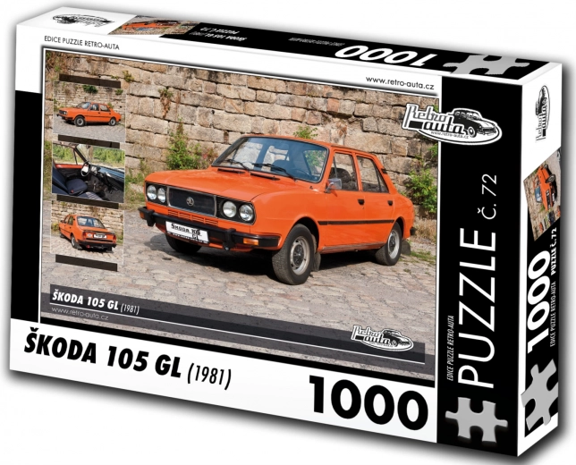 Puzzel Škoda 105 GL 1981 - 1000 stukjes