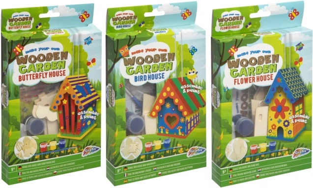 Maak je eigen houten huisje