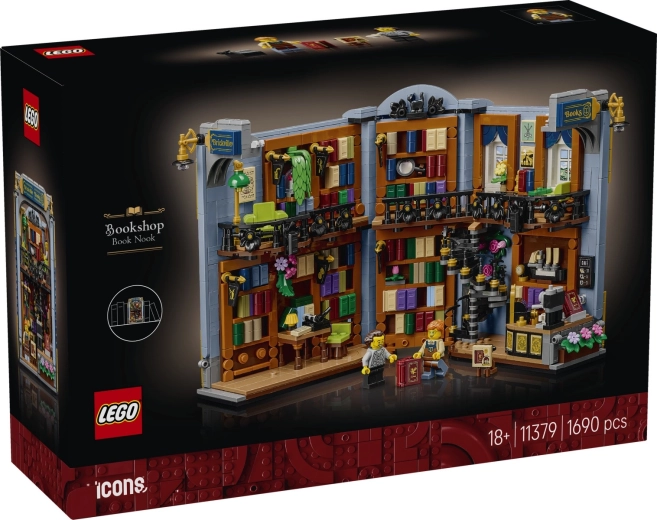 LEGO Icons Book nook: boekenwinkel