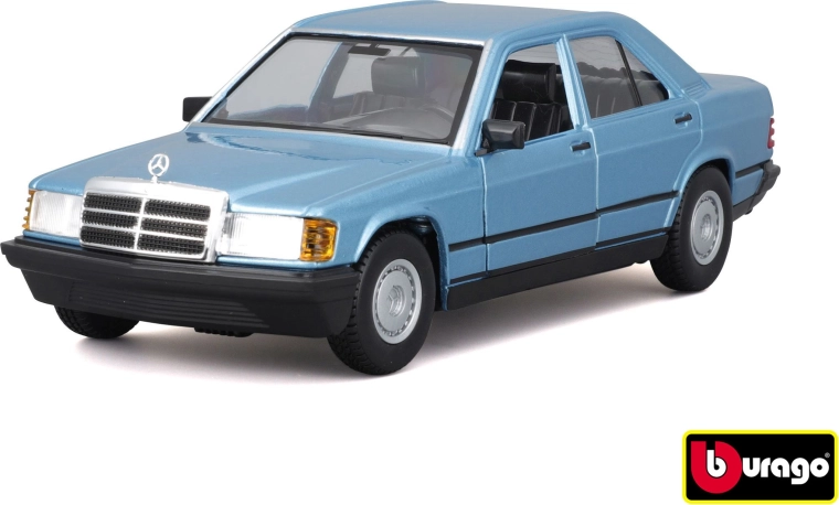 Metalen automodel 1:24 MERCEDES-BENZ 190 E – Diamond Blue