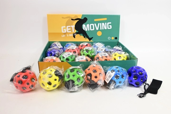 Bal aan elastiek 7 cm – verkoopdisplay 20 stuks