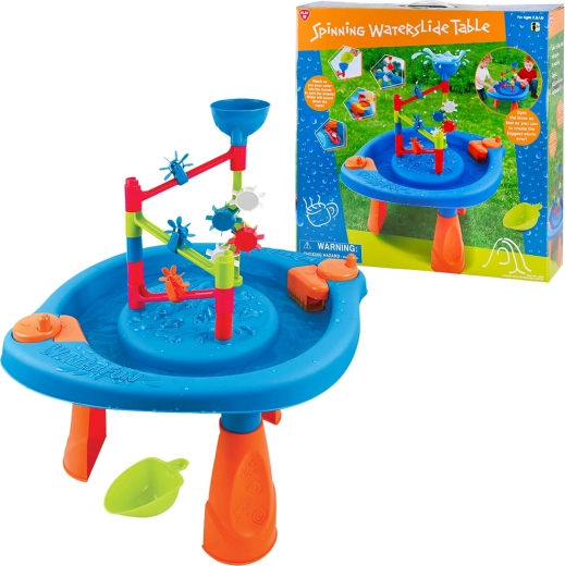 PlayGo roterende glijbaan-tafel – set van 15 delen