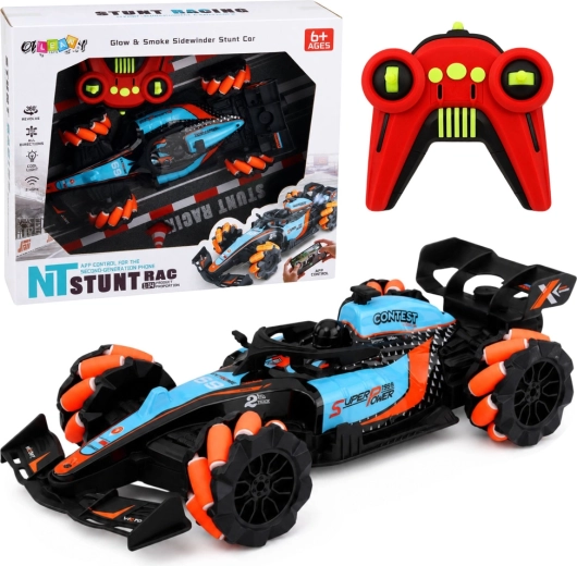 Racing stunt RC-auto 4WD met 360°-draai en verlichting 1:14