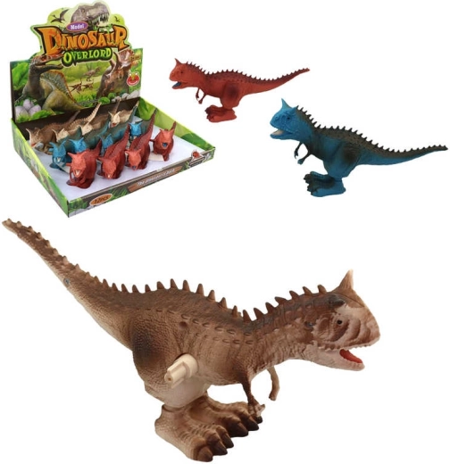Springende dinosaurus met opwindmechanisme 20 cm - 1 stuk