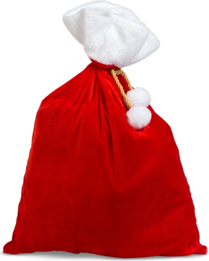 Sinterklaaszak rood-wit